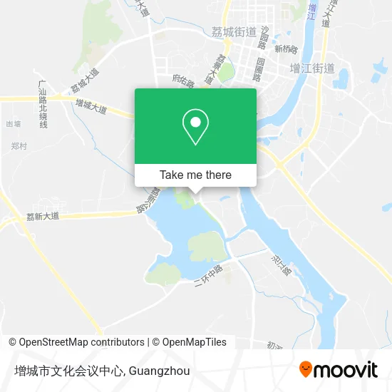 增城市文化会议中心 map