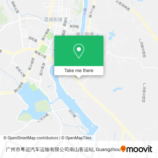 广州市粤运汽车运输有限公司南山客运站 map