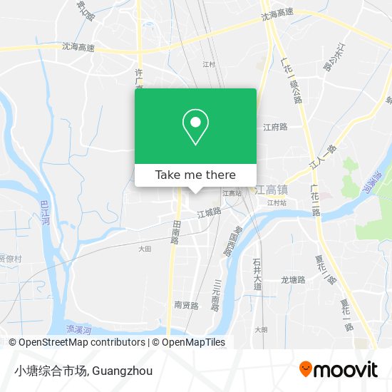 小塘综合市场 map