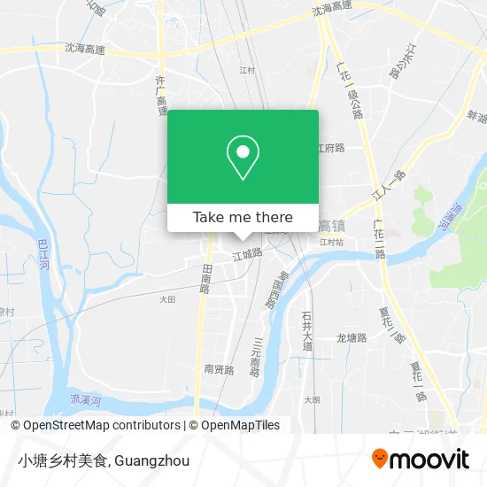 小塘乡村美食 map