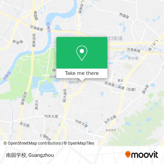 南园学校 map