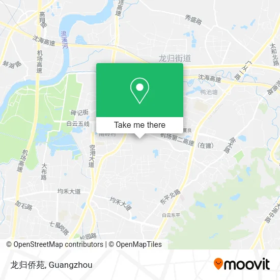 龙归侨苑 map