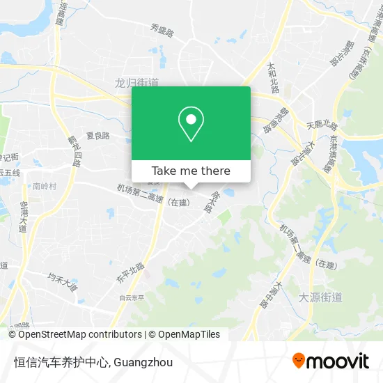 恒信汽车养护中心 map