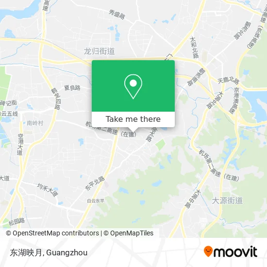东湖映月 map