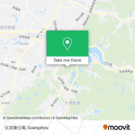 亿安隆公寓 map