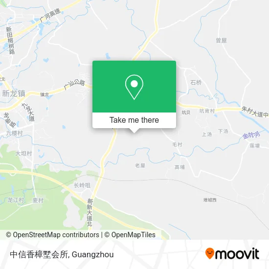 中信香樟墅会所 map