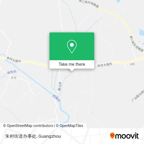 朱村街道办事处 map