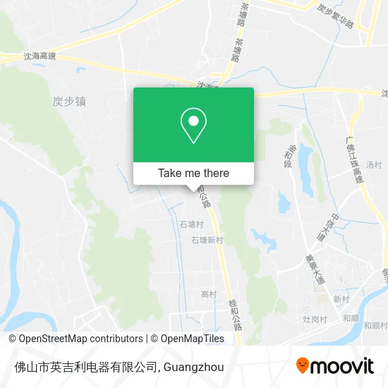 佛山市英吉利电器有限公司 map