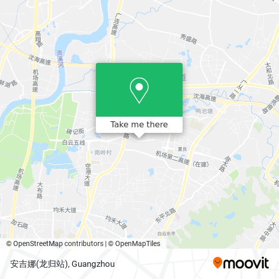 安吉娜(龙归站) map