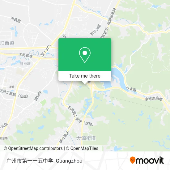 广州市第一一五中学 map