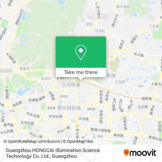 Guangzhou HONGCAI Illumination Science Technology Co. Ltd. map