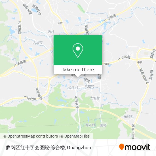 萝岗区红十字会医院-综合楼 map