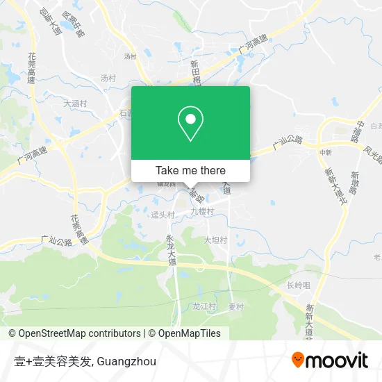 壹+壹美容美发 map