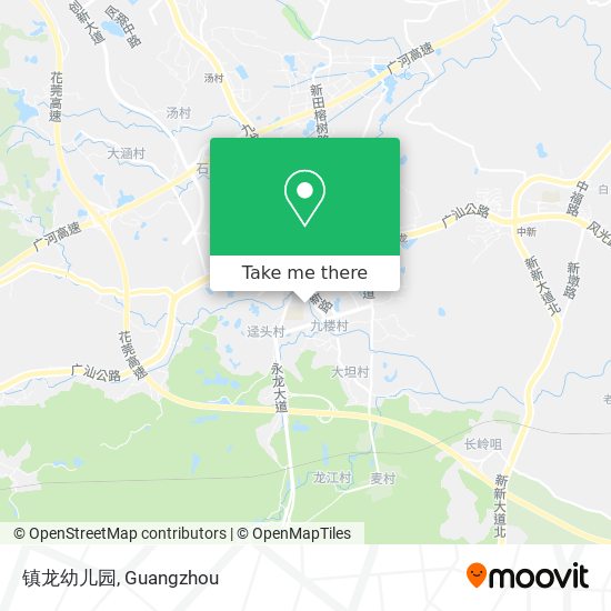 镇龙幼儿园 map