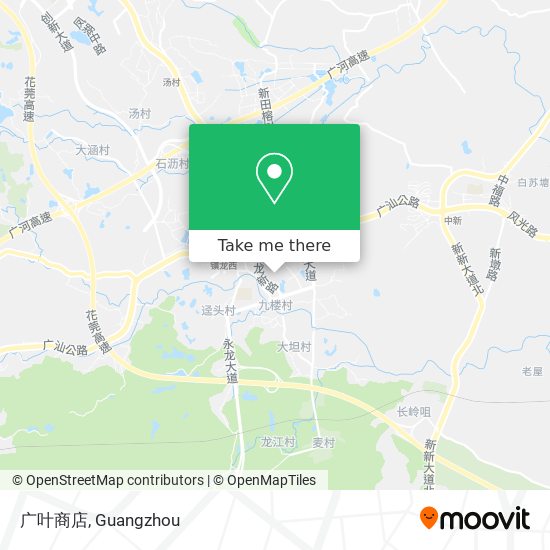广叶商店 map