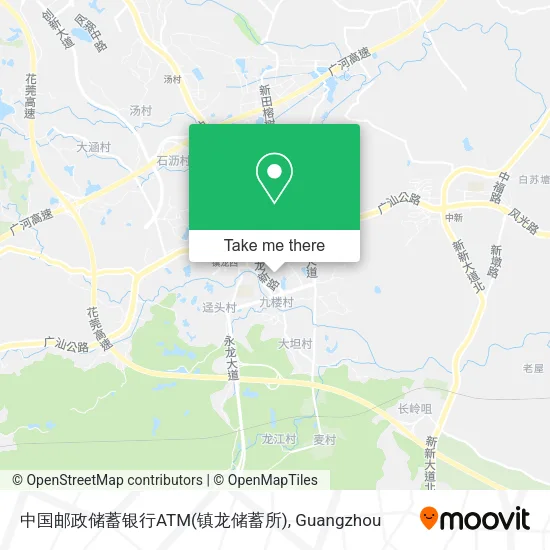 中国邮政储蓄银行ATM(镇龙储蓄所) map
