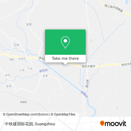 中铁建国际花园 map