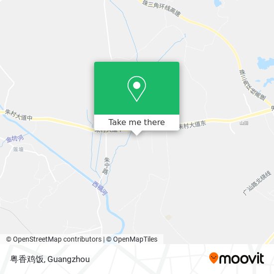粤香鸡饭 map
