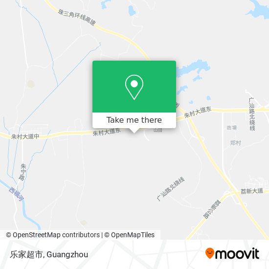 乐家超市 map