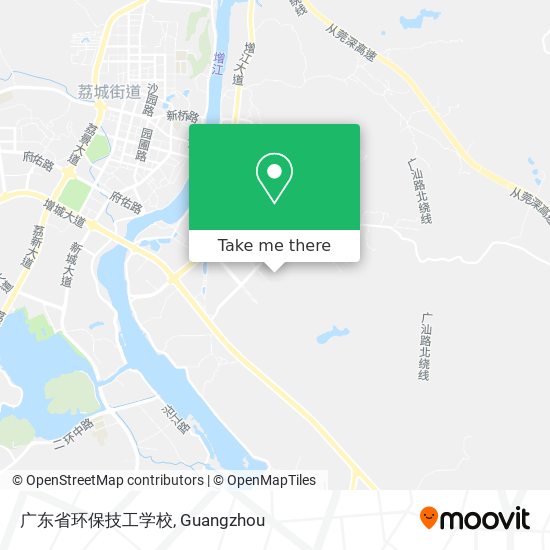 广东省环保技工学校 map