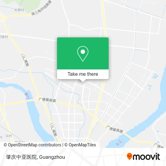 肇庆中亚医院 map
