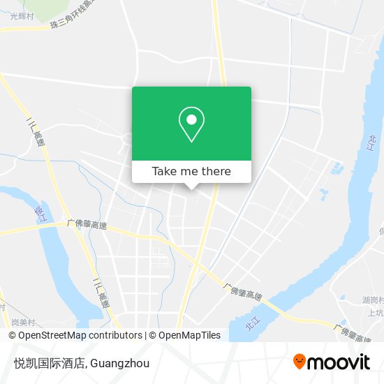 悦凯国际酒店 map