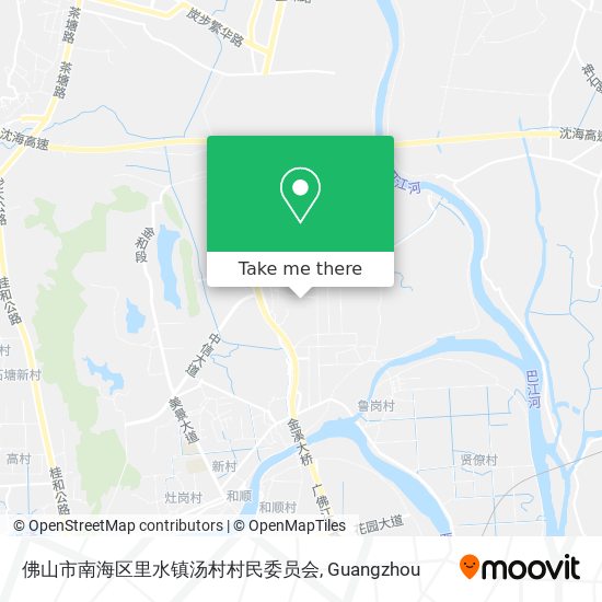 佛山市南海区里水镇汤村村民委员会 map
