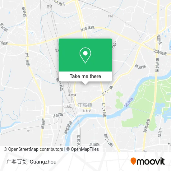 广客百货 map