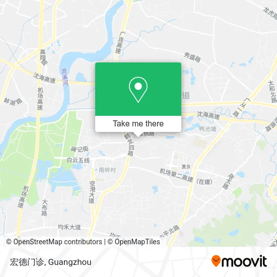 宏德门诊 map