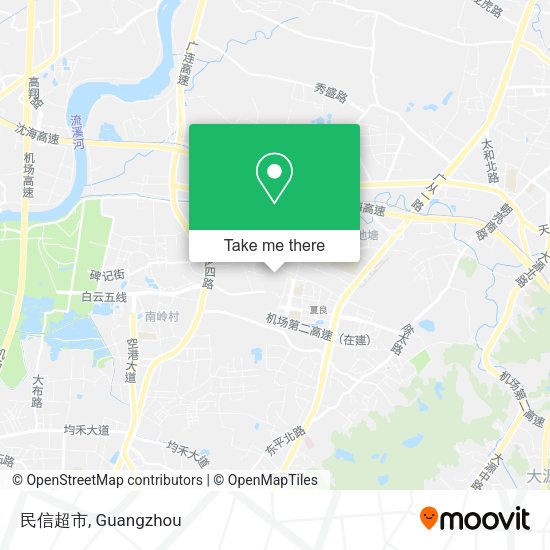 民信超市 map