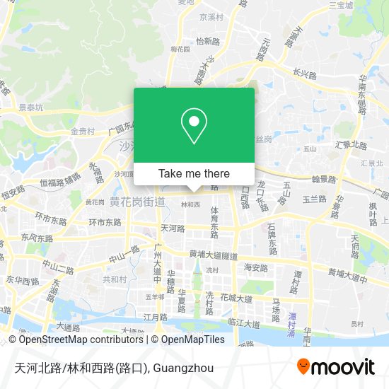 天河北路/林和西路(路口) map