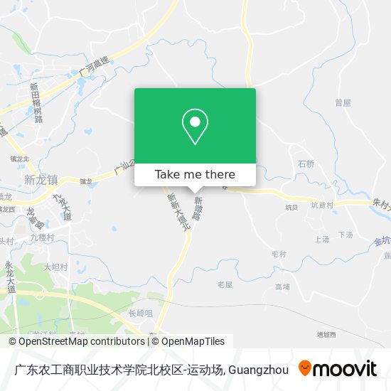 广东农工商职业技术学院北校区-运动场 map