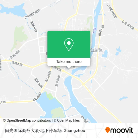 阳光国际商务大厦-地下停车场 map