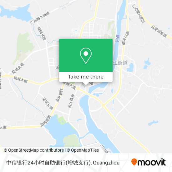 中信银行24小时自助银行(增城支行) map