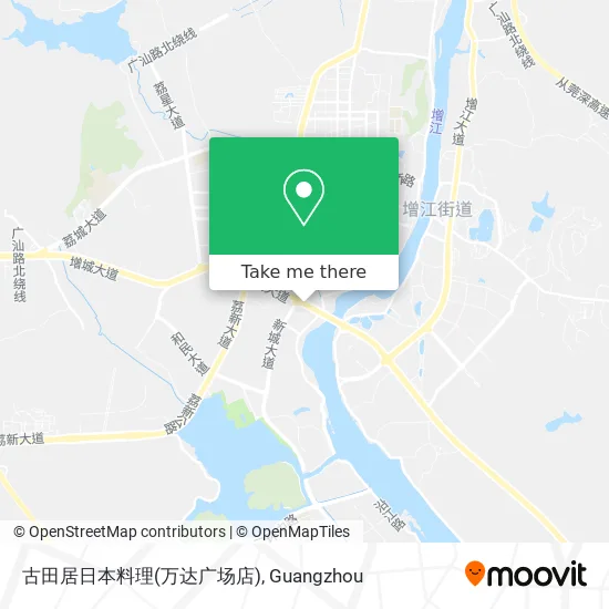 古田居日本料理(万达广场店) map