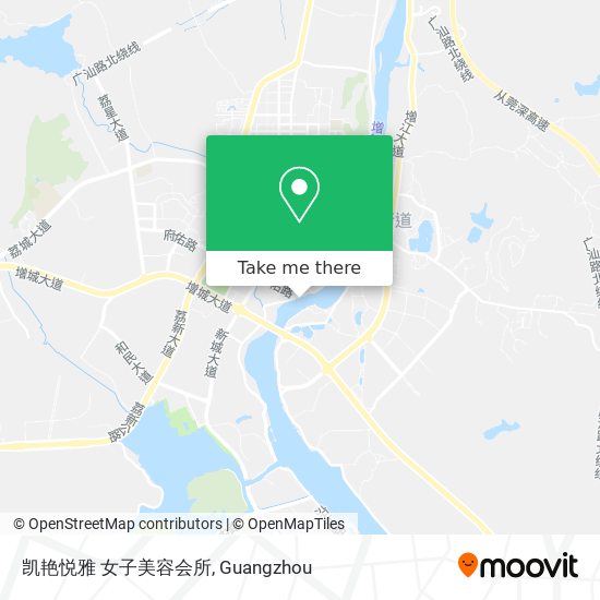 凯艳悦雅 女子美容会所 map