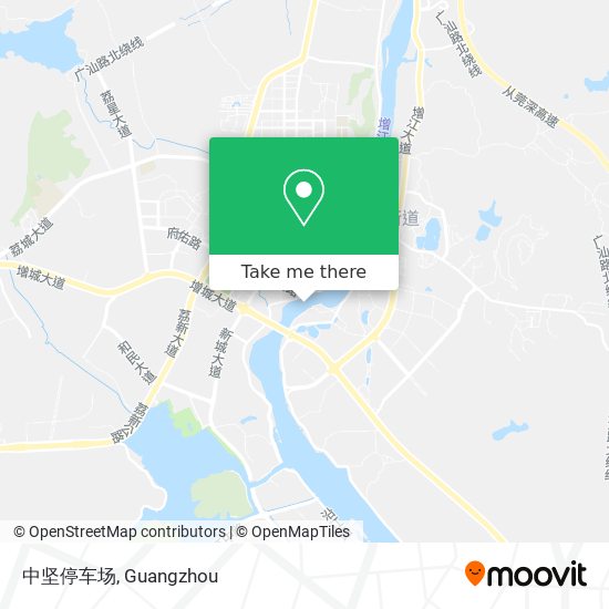 中坚停车场 map