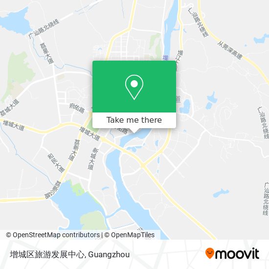 增城区旅游发展中心 map