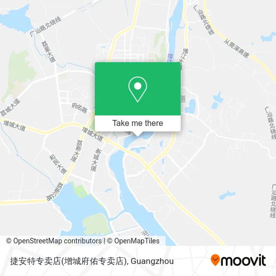 捷安特专卖店(增城府佑专卖店) map