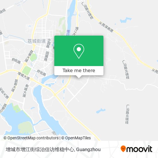 增城市增江街综治信访维稳中心 map