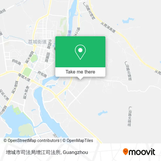 增城市司法局增江司法所 map