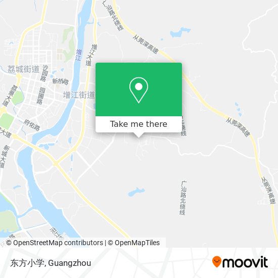 东方小学 map