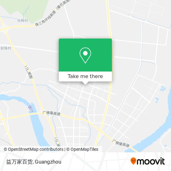 益万家百货 map