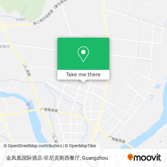 金凤凰国际酒店-菲尼克斯西餐厅 map