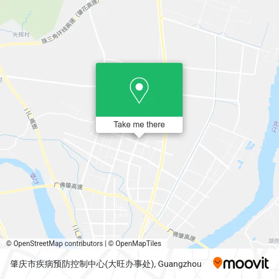 肇庆市疾病预防控制中心(大旺办事处) map