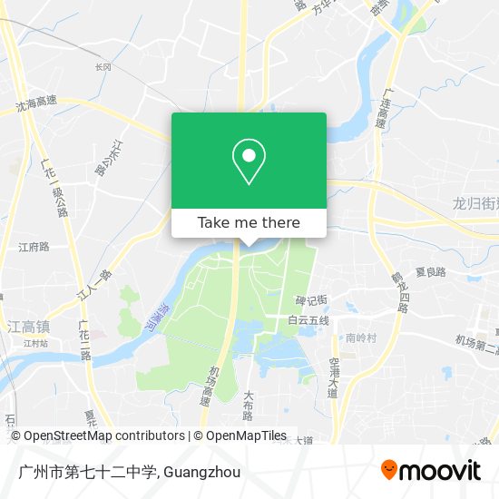 广州市第七十二中学 map