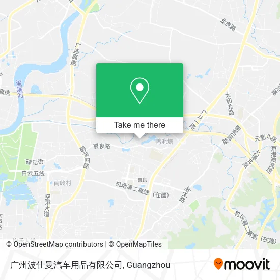 广州波仕曼汽车用品有限公司 map