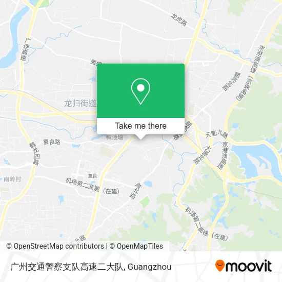 广州交通警察支队高速二大队 map