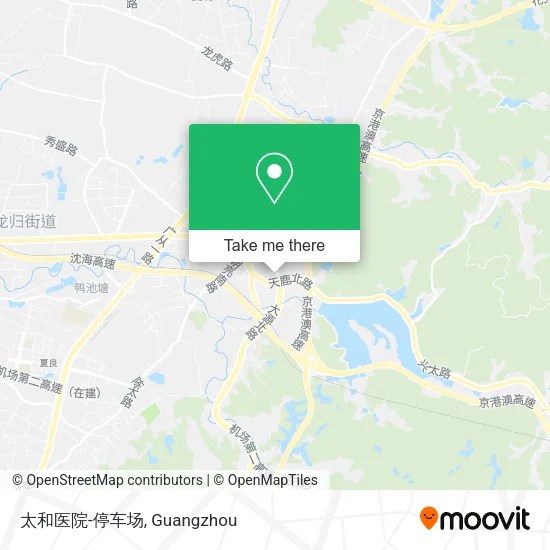 太和医院-停车场 map