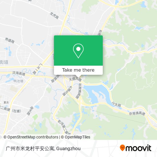 广州市米龙村平安公寓 map
